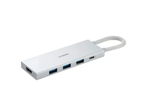 Añadir a la cesta Xiaomi Hub 5 en 1 USB-C+USB 3.0x3+HDMI Plata Xiaomi Hub 5 en 1 USB-C+USB 3.0x3+HDMI Plata
