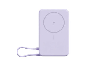 Xiaomi Power Bank Magnetic 10000 33W con Soporte Integrado - Violeta