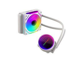 Añadir a la cesta Refrigeración Líquida ARGB Keep Out XWC-120W para Intel y AMD - Ventilador 1x120mm Blanco Refrigeración Líquida ARGB Keep Out XWC-120W para Intel y AMD - Ventilador 1x120mm Blanco