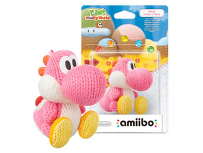 Añadir a la cesta Amiibo Yoshi de Lana Rosa Amiibo Yoshi de Lana Rosa