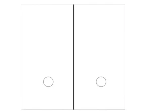 Zemismart K6 Zigbee Doble Blanco - Interruptor inteligente