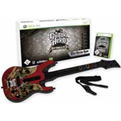 Guitar Hero Metallica + Guitarra Xbox 360