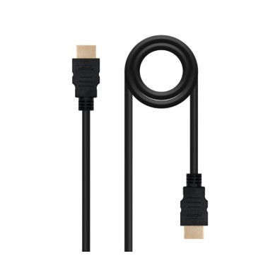 CABLE HDMI V1.4 (ALTA VELOCIDAD/HEC) A/M-A/M 1 M NANOCABLE