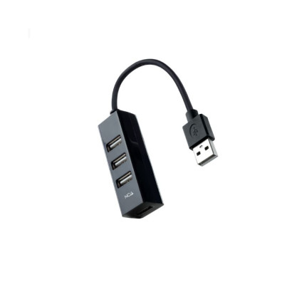 HUB 4 Puertos USB 2.0 15 CM Nanocable - Conectividad de Dispositivos