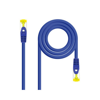 Cable de Red Latiguillo Nanocable CAT6A SFTP RJ45 0.25m Azul