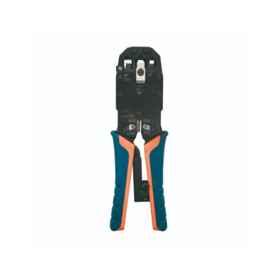 TENAZA CRIMPADORA METÁLICA CON CARRACA RJ45 RJ12 RJ11 RJ10 NANOCABLE