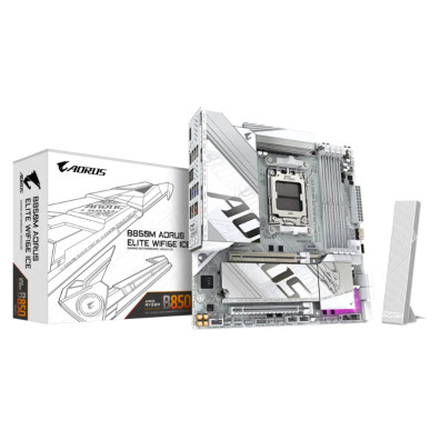 PLACA BASE GIGABYTE B850M AORUS ELITE WIFI6E ICE