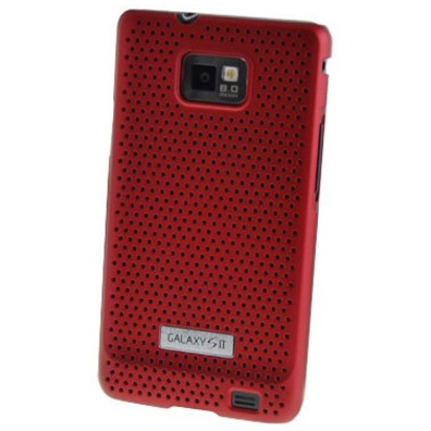 Carcasa trasera Cool Case roja Samsung Galaxy S II ANYMODE