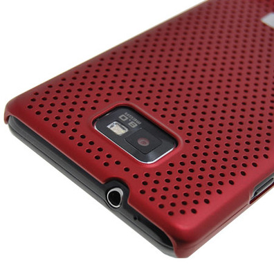 Carcasa trasera Cool Case roja Samsung Galaxy S II ANYMODE