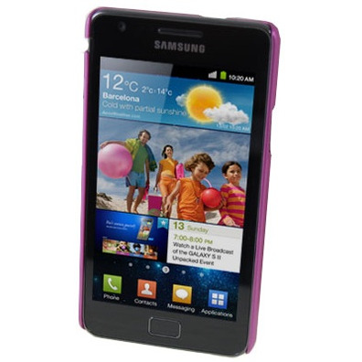 Carcasa trasera Cool Case rosa Samsung Galaxy S II ANYMODE