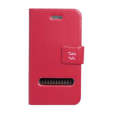 Funda Table Talk Super Slim iPhone 4/4S Roja