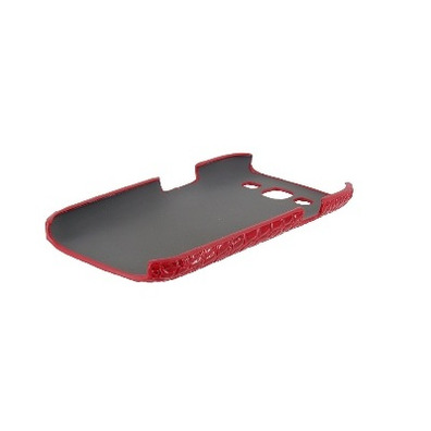 Carcasa para Samsung Galaxy S III (Crocodile Skin Red)