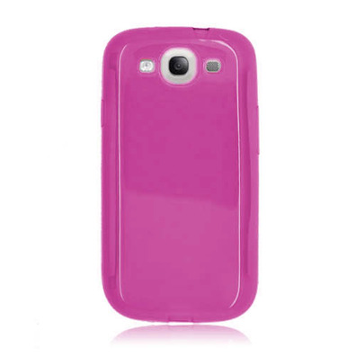 Funda protectora TPU Samsung Galaxy S III i9300 (Rosa)