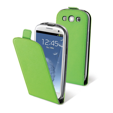 Funda Flip Samsung Galaxy S3 verde