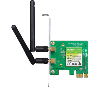 Tarjeta de Red Inalámbrica TP-LINK PCI-E 300 Mbps - ¡Conexión Veloz!