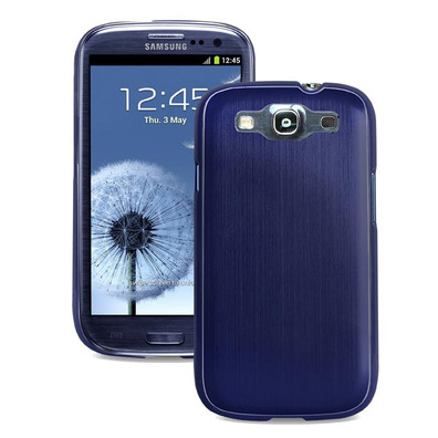 Carcasa Metálica Azul Samsung Galaxy S3 i9300 Puro