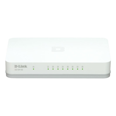 Switch D-Link 8 Puertos 10/100/1Gbit: Rápida Conexión Ethernet LED