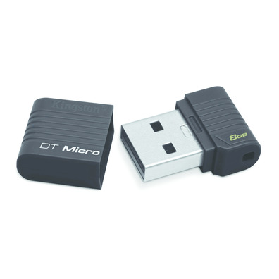 PENDRIVE 8GB USB2.0 KINGSTON DT MICRO NEGRO