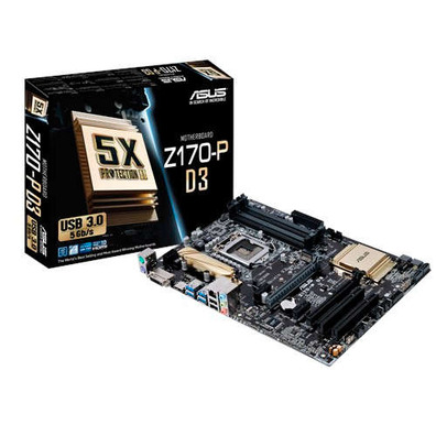 PLACA ASUS Z170-P D3,INTEL,1151,Z170