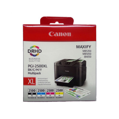 MULTIPACK 4 CARTUCHOS CANON TINTA PGI-2500 XL BK/C/M/Y