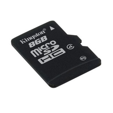 MEM MICRO SD 8GB KINGSTON CL4 + ADAPT SD