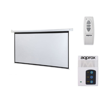 Pantalla Mural Eléctrica 16:9 HD - Ideal para Cine en Casa