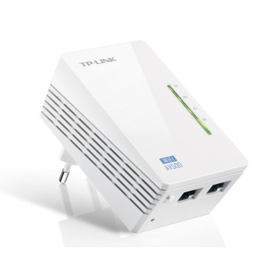 Adaptador Ethernet Powerline TP-LINK 300Mbps - Conexión Segura