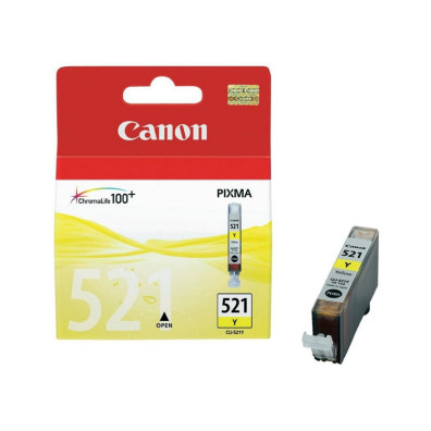 Cartucho de Tinta Amarillo Canon CLI521Y