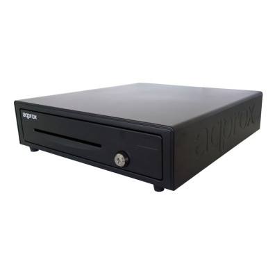 CAJÓN PORTAMONEDAS NEGRO APPROX CASH01410 - Organización y Seguridad