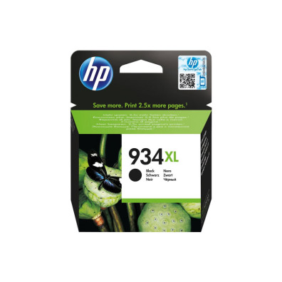 Cartucho Tinta Negra HP 934 XL