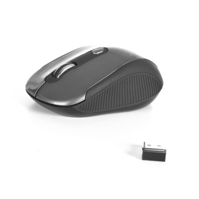 Ratón Óptico Inalámbrico Haze Gris | Ideal para Notebook