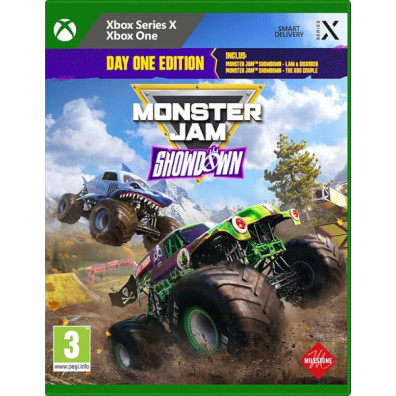 Monster Jam Showdown Day One Edition para Xbox - Juego de Monstruos del Motor