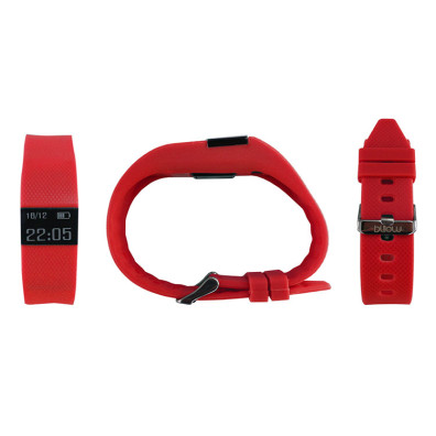PULSERA SMART ROJO + PULSOMETRO BILLOW