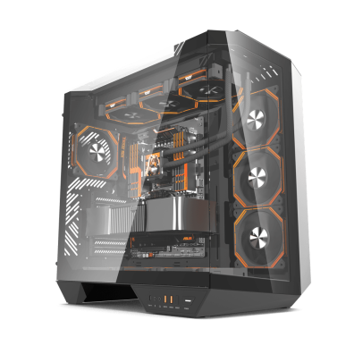 CAJA SEMITORRE ATX DY470 RGB NEGRO DARKFLASH - Marca darkFlash