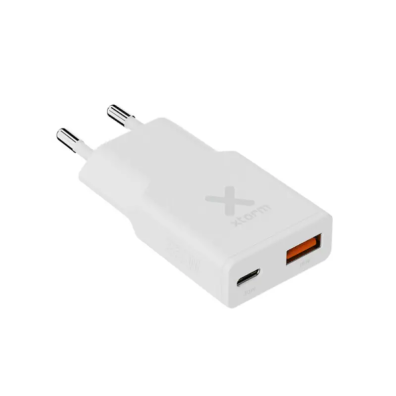 CARGADOR USB 33W Go2 Slimline Tipo C/USB Blanco Xtorm para Viaje/Pared