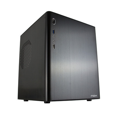 TORRE MICRO ATX NOX MEDIA CUBE NEGRA