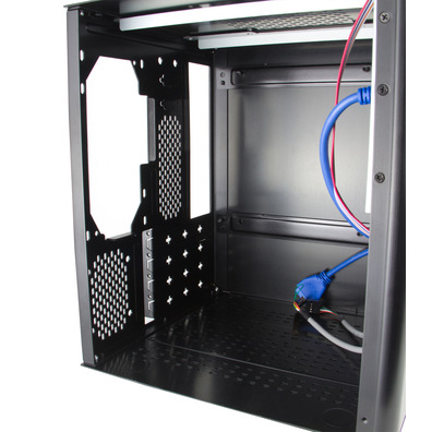 TORRE MICRO ATX NOX MEDIA CUBE NEGRA