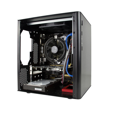 TORRE MICRO ATX NOX MEDIA CUBE NEGRA
