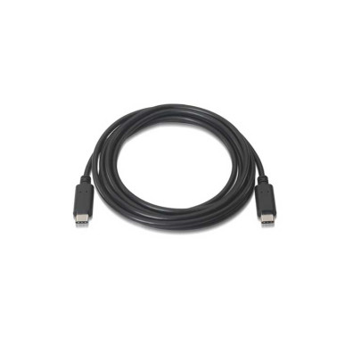 Cable USB-C 3A 2.0 1M Negro NanoCable