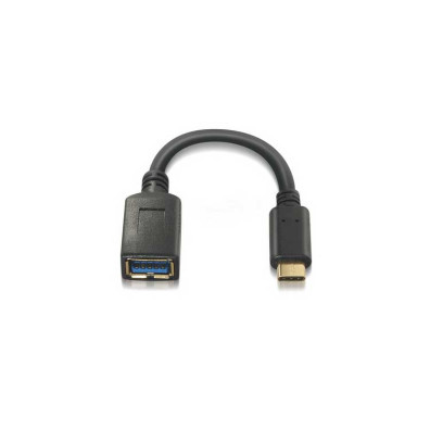 Cable USB-C 3.1 Gen1 5Gbps 3A 15cm Negro - Nanocable