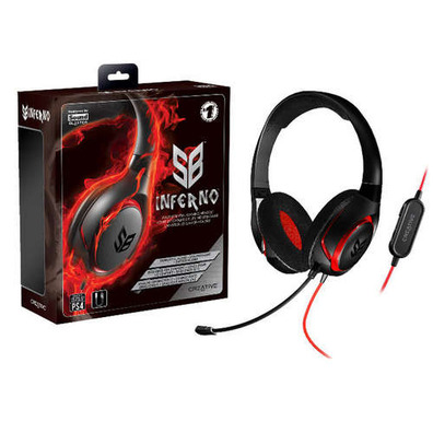 CREATIVE AURICULARES + MIC GAMING SOUND BLASTER INFERNO