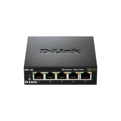 D-LINK Switch 5 Puertos Metálico 1Gbit - Mejora tu red con IPTV