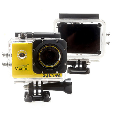 CAMARA VIDEO SJCAM SJ4000 WIFI YELLOW