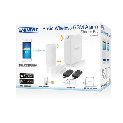 EMINENT ALARMA INALAMBRICA - KIT BASICO basado en tecnología GS