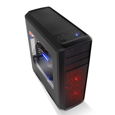 Nox Coolbay ZX LED Roja USB 3.0