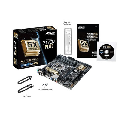 PLACA ASUS Z170M-PLUS,INTEL,1151,Z170