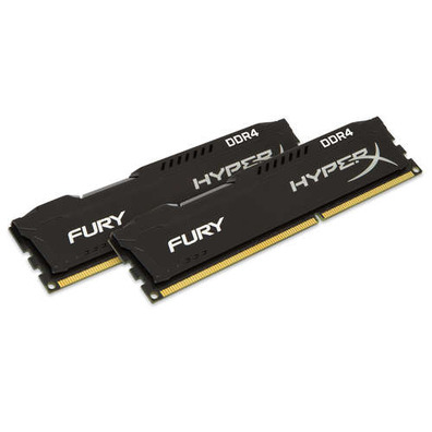 Memoria Kingston HyperX Fury DDR4 16GB (Kit 2)  2400MHz  CL15