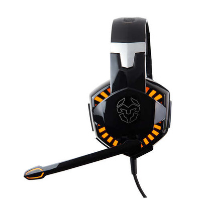 NOX AURICULARES + MIC GAMING KROM KYUS. USB. Para PC/ PS4