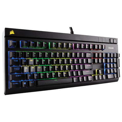 TECLADO CORSAIR Gaming STRAFE RGB Cherry MX Red