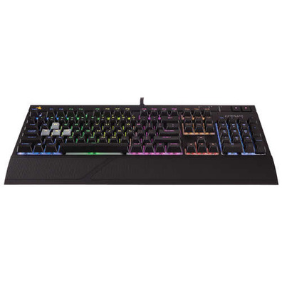 TECLADO CORSAIR Gaming STRAFE RGB Cherry MX Red